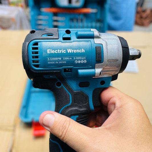 4-in-1 Cordless Impact Wrench 330Nm (Makita-Style)