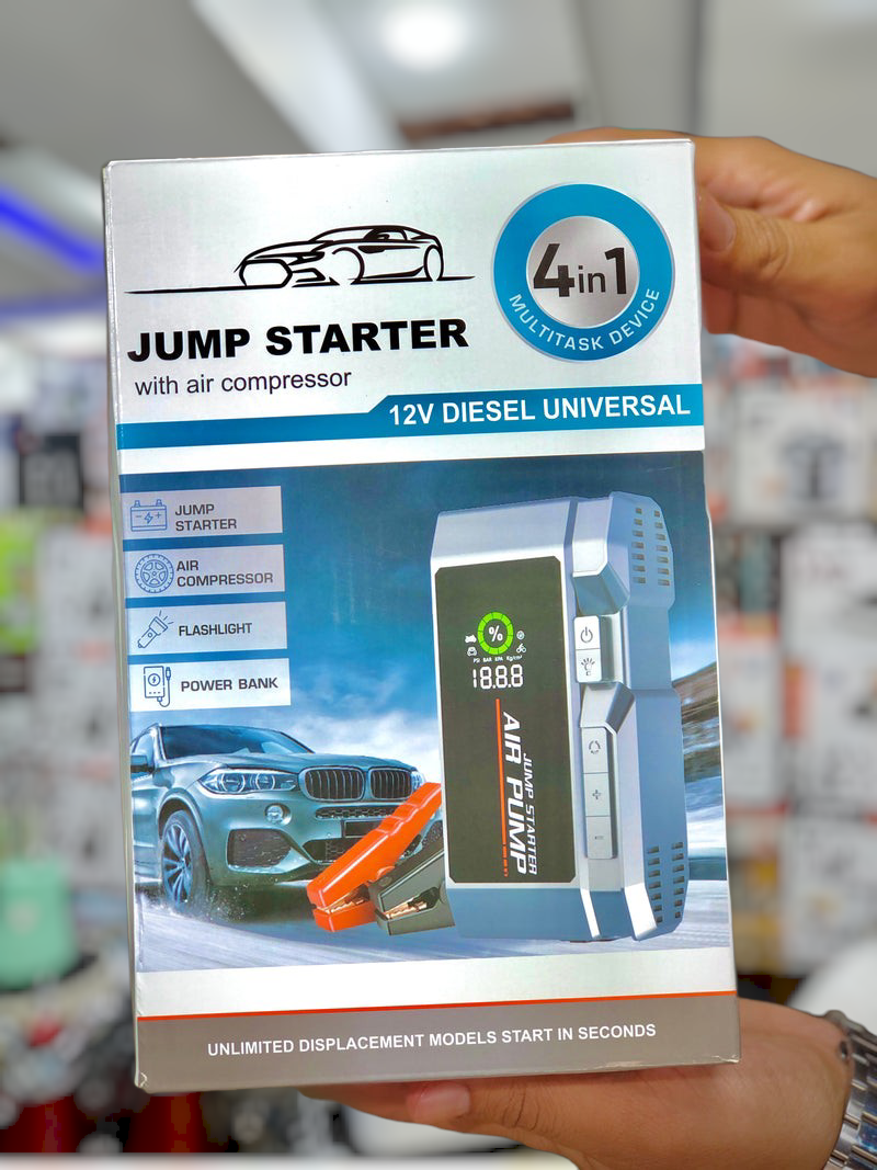 Imported 12V Diesel 4-in-1 Jump Starter