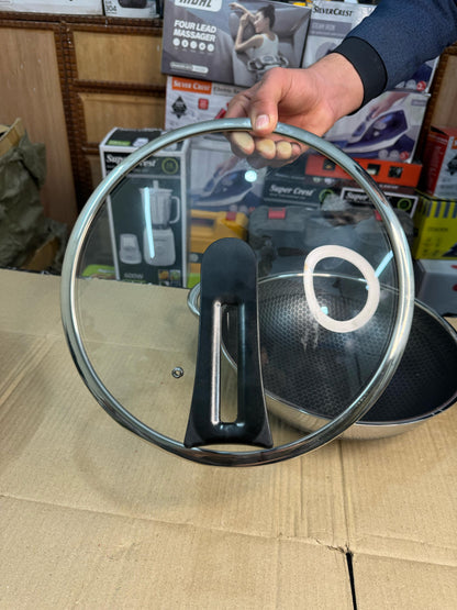 36cm Germany lesser honeycomb fry pan & handi