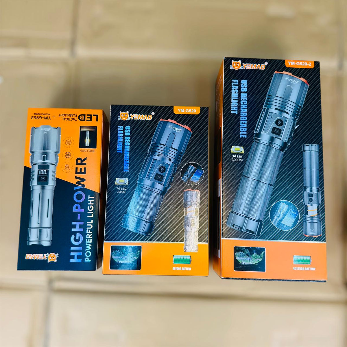 YEMAO super torch collection