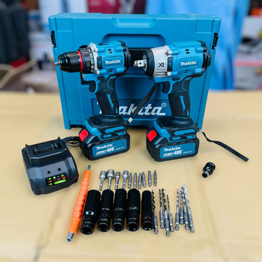 2 in 1 drill & impact with tools set (DeWalt 20V)
