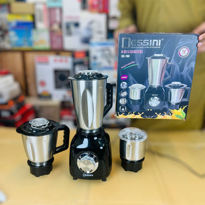 DESSINI 3 in 1 Blender Grinder 450W