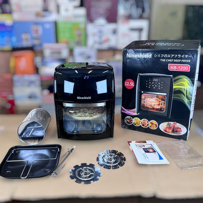18 IN 1 NINESHIELD 12.5L AIR FRYER OVEN 1800W