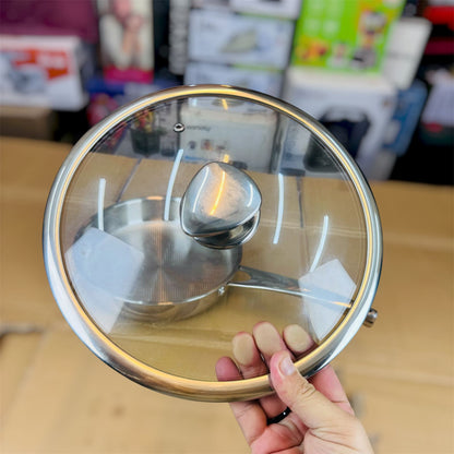 26cm Fish coating stainlees steel fry pan