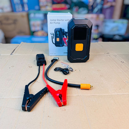 4 in 1 jump starter tire inflator with power bank M ES12