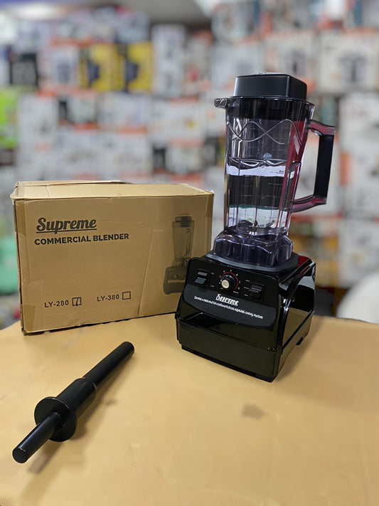 Supreme LY-280 Commercial Blender (High-Performance Motor)