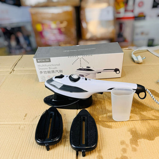 Handy Garment Steamer & Steam Iron (Portable, Dual Attachments)