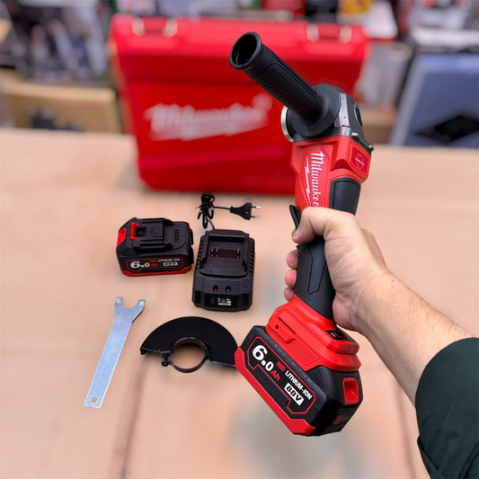 Milwaukee-Style Commercial 5-Inch Cordless Angle Grinder