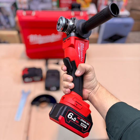 Milwaukee-Style Commercial 5-Inch Cordless Angle Grinder