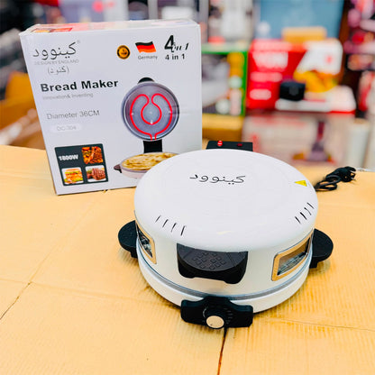 36CM Pizza & Roti Maker (4-in-1 Multifunction, 1800W)