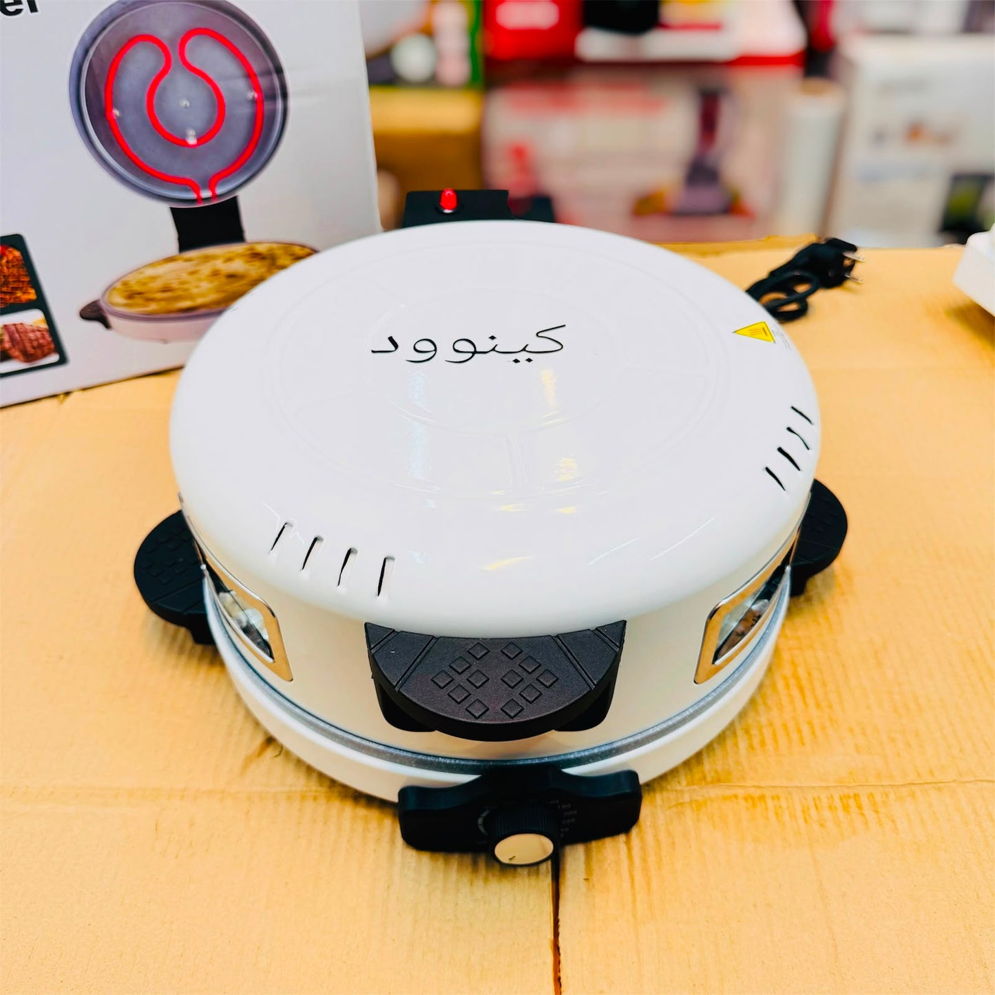 36CM Pizza & Roti Maker (4-in-1 Multifunction, 1800W)