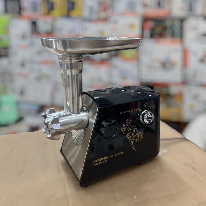 Arshia MG1401-2140 Electric Meat Grinder (2000W, Stainless Steel)