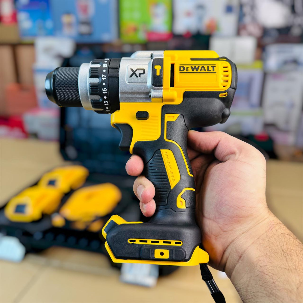 DeWalt 298V Brushless Cordless Drill Machine (Dewalt XR)