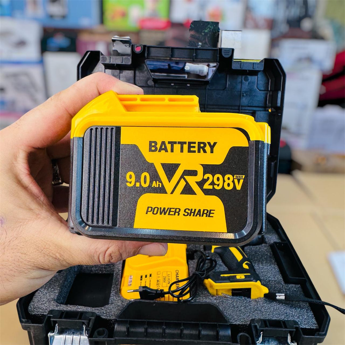 DeWalt 298V Brushless Cordless Drill Machine (Dewalt XR)