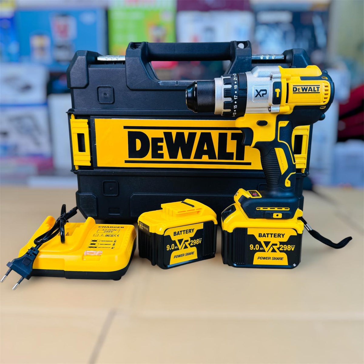DeWalt 298V Brushless Cordless Drill Machine (Dewalt XR)