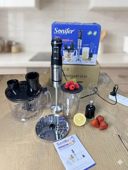 Sonifer SF-8156 7-in-1 Hand Blender Set (1200-1500W)
