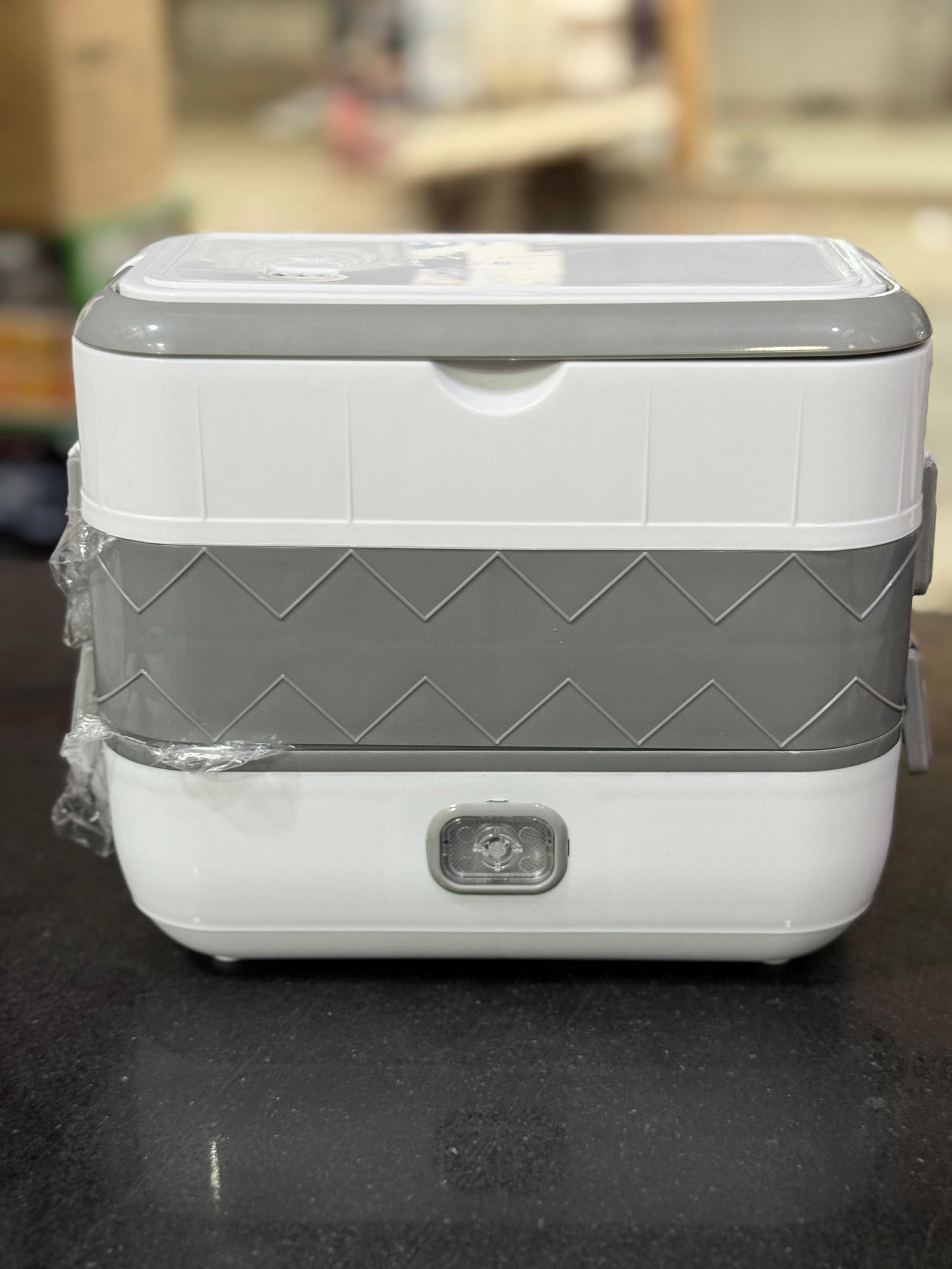 Lot imported double layer 4 pots electric lunch box