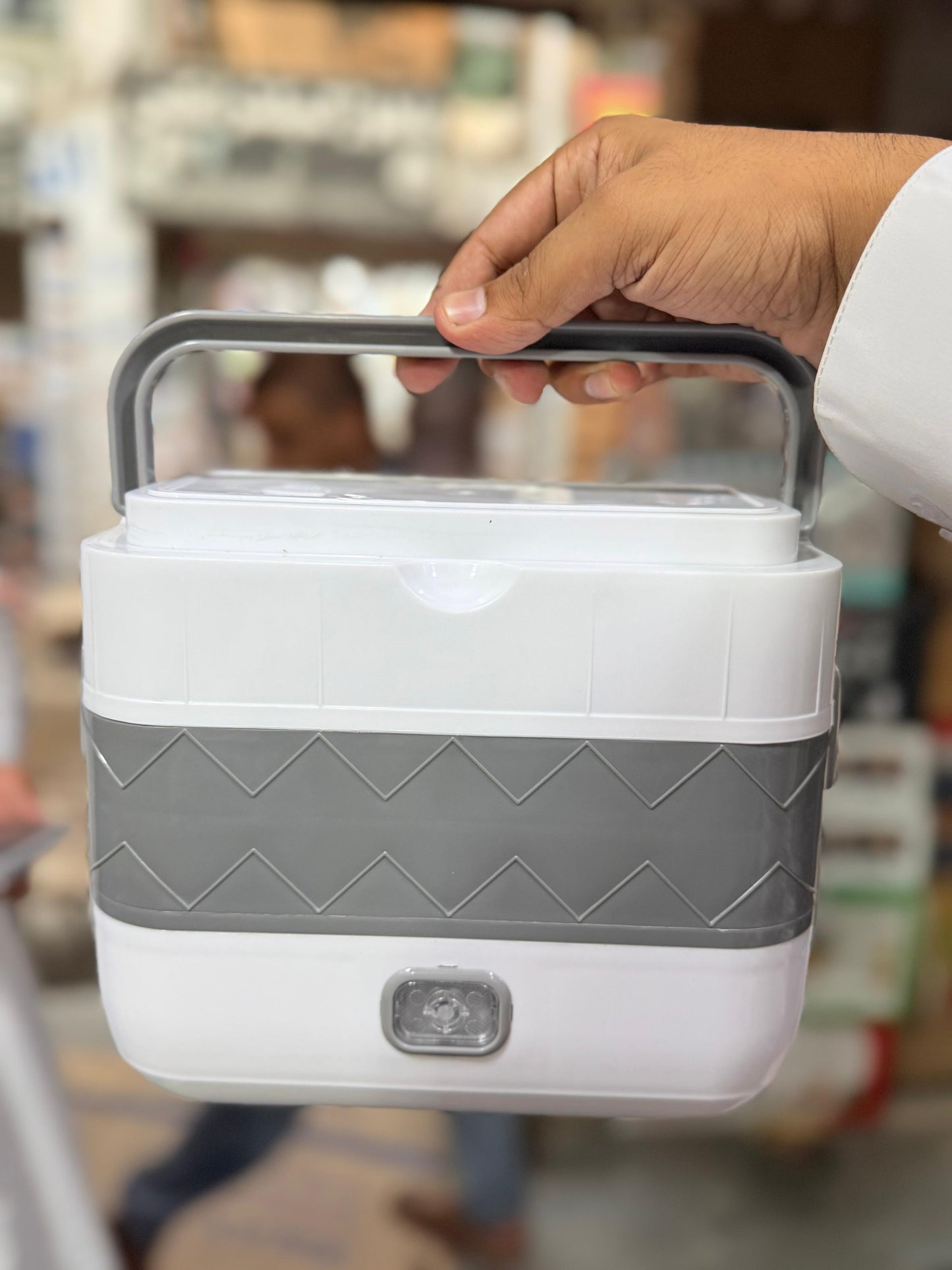 Lot imported double layer 4 pots electric lunch box