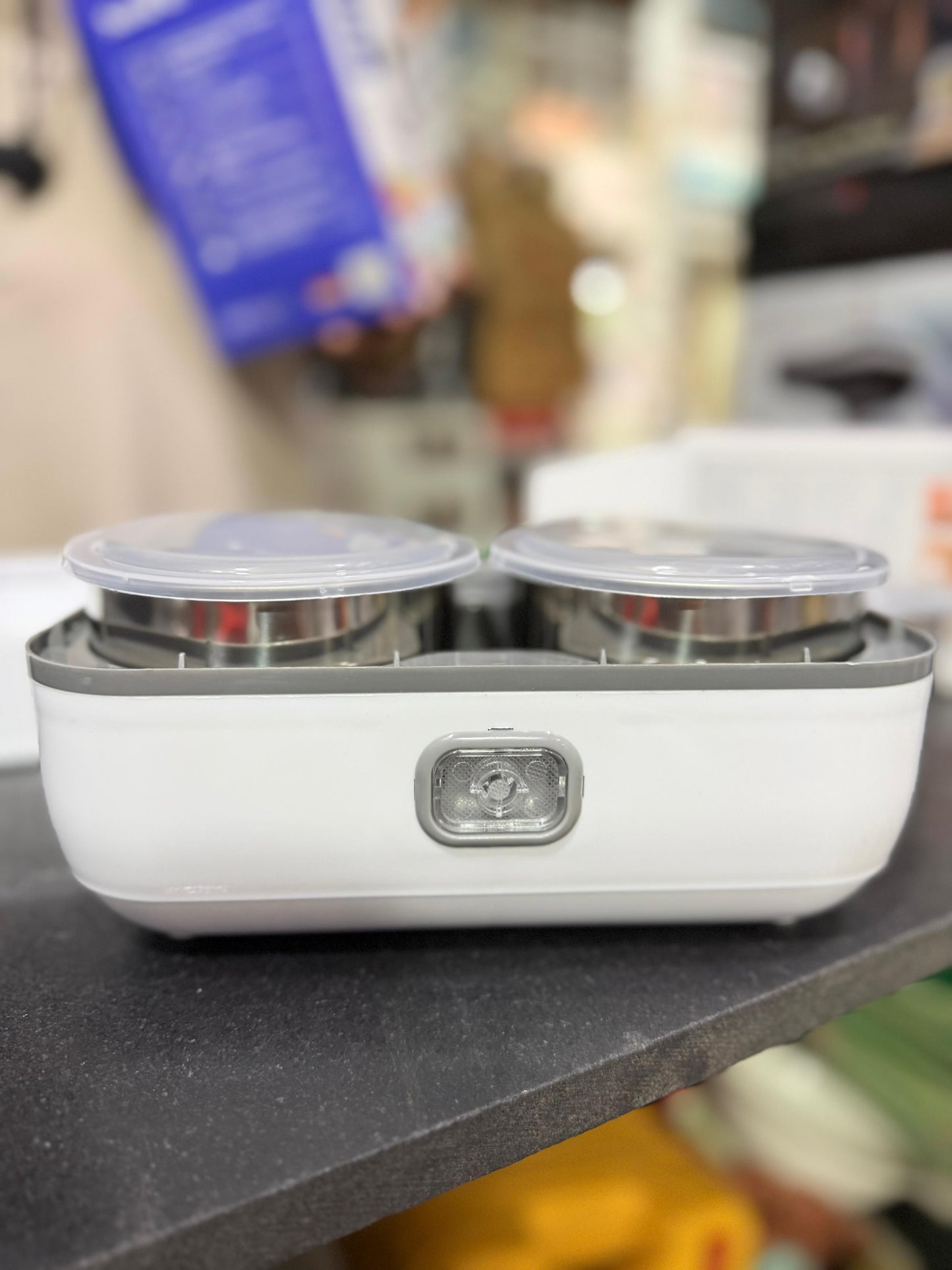Lot imported double layer 4 pots electric lunch box