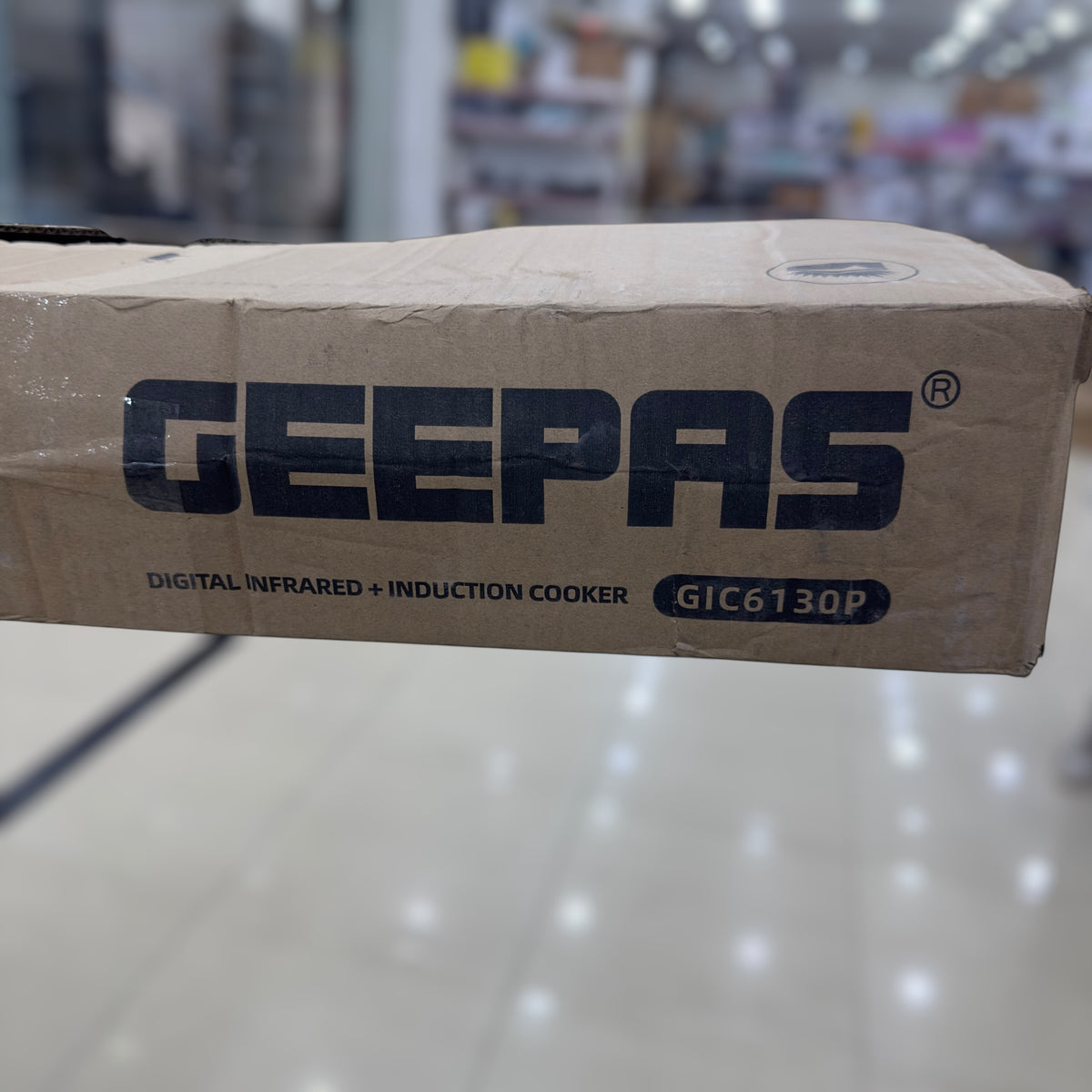 Geepas 2-in-1 Induction & Infrared Double Burner Hot Plate 6130 (4400W)