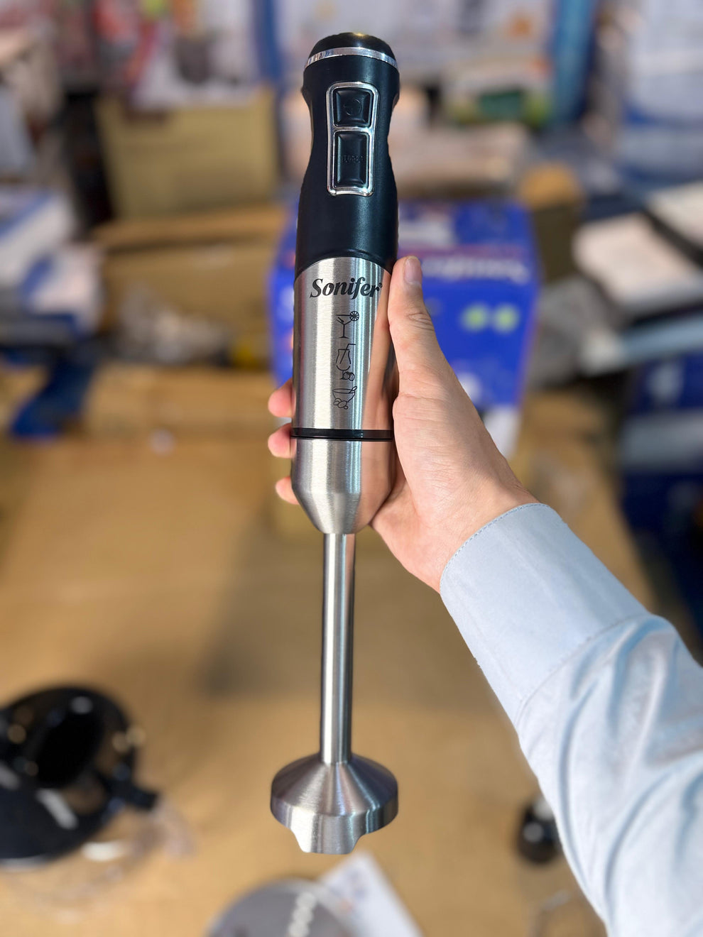 Sonifer SF-8156 7-in-1 Hand Blender Set (1200-1500W)