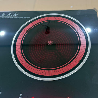 Geepas Double Digital Infrared Hot Plate 6133 (Dual Burner Cooktop)