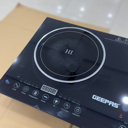 Geepas 2-in-1 Induction & Infrared Double Burner Hot Plate 6130 (4400W)