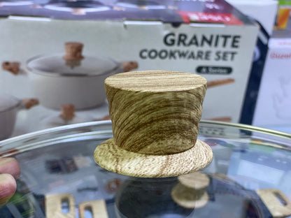 16 Pieces granite Cookware Set