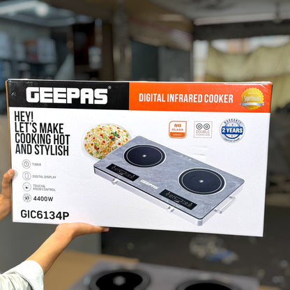 Geepas Double Digital Infrared Hot Plate 6134